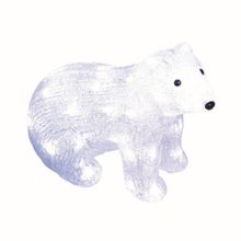 Uniel Фигурка светодиодная «Белый медведь-4» 25x31см Uniel ULD-M3125-040 STA 11037 ID - 250560
