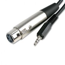 Кабель аудио XLR F - 3.5 stereo plug, 1.5 м, Premier (5-098)