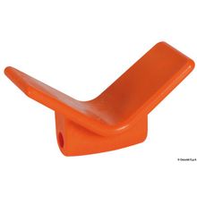 Osculati Orange low stop in polyurethane 105 x 67 x 124 mm, 02.029.81