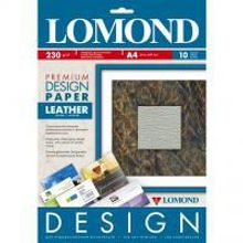 LOMOND 0918141 фотобумага глянцевая Кожа Leather Premium А4, 230 г м2, 10 листов