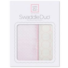SwaddleDesigns Sweet Pastel 2 шт. пастельно-розовые