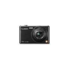 Panasonic lumix dmc-sz3 16.1mpix черный  10x 2.7" 720p 90mb sdxc li-ion