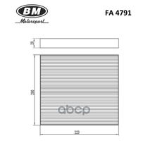 Фильтр Салона BM-Motorsport арт. FA4791