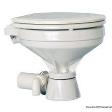 Osculati SILENT Comfort WC big bowl 24 V, 50.212.04