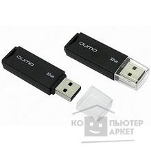 Qumo USB 2.0  32GB Tropic Black QM32GUD-TRP-Black