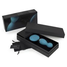 Lelo Вагинальные шарики Hula Beads Ocean Blue с ДУ (бирюзовый)