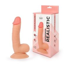 Bior toys Телесный реалистичный фаллоимитатор Erowoman (телесный)