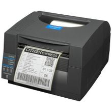 Принтер citizen cl-s521g, 200 dpi, серый, ДТ, языки  zebra  datamax 1000815