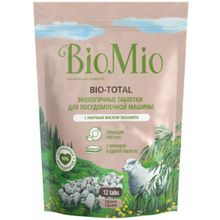 Biomio Bio Total с Эфирным Маслом Эвкалипта 12 таблеток в пачке