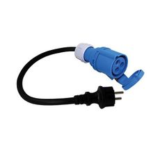 LTC Переходной кабель LTC Smart Living 2036-005 3 x 2,5 мм² 0,5 метра вилка Schuko розетка CEE