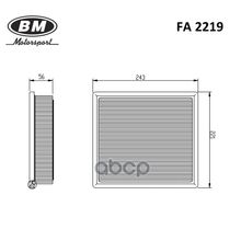 Фильтр Воздушный BM-Motorsport арт. FA2219