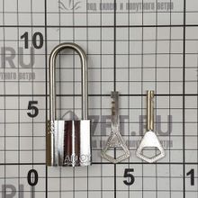 Abloy Замок навесной из хромированной латуни Abloy PL320 дужка 50 мм