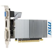 Видеокарта MSI GeForce 210 589Mhz PCI-E 2.0 512Mb 1000Mhz 64 bit DVI HDMI HDCP TurboCache