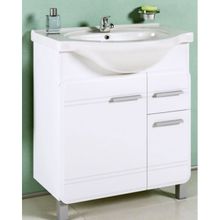 Aqwella Тумба с раковиной Корсика 75