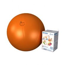 Альпина Пласт гимнастический 55 см оранжевый