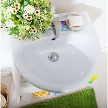 Бриклаер Тумба с раковиной Катюша 50 светлая лиственница