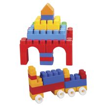 Pilsan Jumbo Magic Blocks 40 деталей в ведре