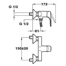 Teka Inca 5323112 для душа, без душевого набора