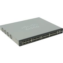 Коммутатор Cisco  SF300-48PP-K9-EU    Управляемый коммутатор (48UTP 10   100Mbps PoE+ 2UTP 1000Mbps+ 2Combo 1000BASE-T   SFP)