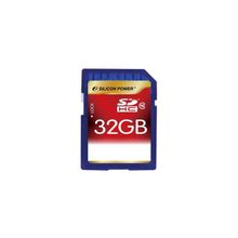 Карта памяти Silicon power 32Gb SDHC Class 10