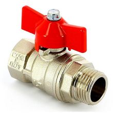 Кран шаровой НВ бабочка VIVO Uni-Fitt 1 2" 101T2000