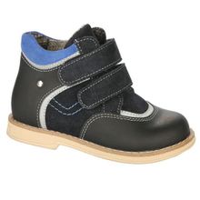 Ортопедические ботинки Twiki черно-синие TW-319-5 30