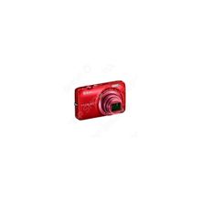 Фотокамера цифровая Nikon CoolPix S6300. Цвет: красный