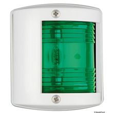 Osculati Utility77 white 112.5°green right navigation light, 11.425.02