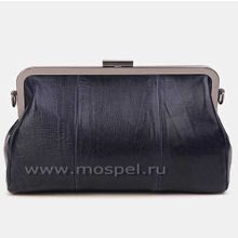 Alexander TS Клатч темно-синий с черным котом Полуночник