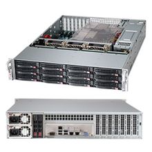 supermicro (2u, 13.68x13, 12x3.5 hot-swap sas sata with ses2, sas2 sata single expander with sff8087 connector, optional rear 2x2.5, 7xlp, 437x89x648mm, redundant 920w) cse-826be16-r920lpb