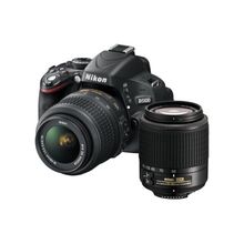 Nikon D5100 Kit AF-S 18-55 DX VR*& 55-200 VR