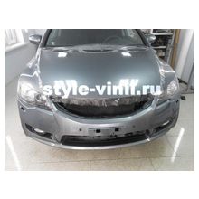 Антигравийная защита кузова автомобиля прозрачной плёнкой в Краснодаре. Оклейка авто винилом.