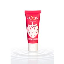 Sexus Увлажняющая гель-смазка с ароматом клубники Silk Touch Strawberry - 50 мл.