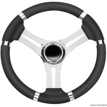 Osculati Steering wheel black wheel 350 mm, 45.151.01