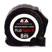 ADA Рулетка ударопрочная ADA RubTape 8 с полимерным покрытием ленты (сталь, с двумя СТОПами, 8 м)