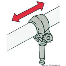 Osculati Plastic brass rowlock 12.5 x 35.5 mm, 34.430.08