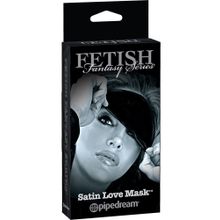 Эротическая маска на глаза Satin Love Mask Черный