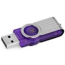 kingston datatraveler (generation 2) 32gb usb 2.0 flash drive (purple) (dt101g2 32gb)
