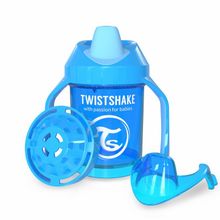 Twistshake Поильник Twistshake Mini Cup. 230 мл. Синий (Cookiecrumb). Возраст 4+m. Арт. 78049 78049