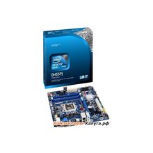 Мат. плата Intel Original DH55PJ &lt;S1156, iH55, 2*DDR3, PCI-E16x, SVGA, DVI, SATA, GB Lan, mATX, Retail&gt;