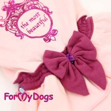 Платье для мелких и средних собак ForMyDogs розовое 223SS-2017 P