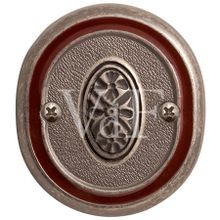 Завертка к ручкам VAL DE FIORI INBK 70 AI WBR серебро ант. с эм