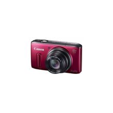 Canon powershot sx260 hs 12.1mpix красный 20x 3" 1080 sdhc gps nb-6l