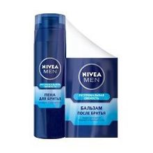 Набор для лица Nivea Men Экстремальная Свежесть бальзам после бритья, 100 мл+ пена для бритья, 200 мл