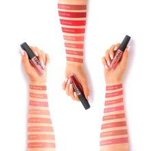 LUXVISAGE Блеск для губ ультра матовый финиш Pin-up Ultra Matt | ЛюксВизаж. Тон 45 PLUM