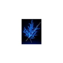Светодиодное дерево - "Сакура наклонная", цвет - голубой   1,5 метра.
