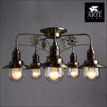 Потолочная люстра Arte Lamp Sailor A4524PL-5AB