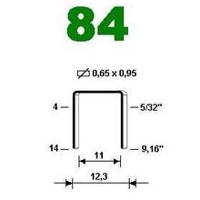 Скоба 84 12 galv, Omer (10   120 тыс.шт.)