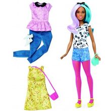 Barbie Игра с модой Blue Violet Doll & Fashions Petite