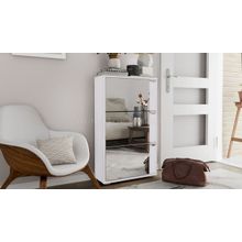 Тумба для обуви тип 8 с зеркалом